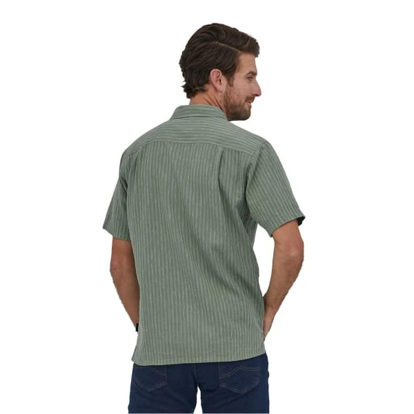 Chemises PATAGONIA M'S BACK STEP SHIRT SMALL CURRENTS: SEDGE GREEN 22 Vert 5 Chemises PATAGONIA M'S BACK STEP SHIRT SMALL CURRENTS: SEDGE GREEN 22 Vert – Image 3