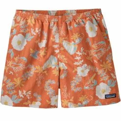 Boardshorts PATAGONIA M'S BAGGIES SHORTS 5 IN CLIMB HIKE SURF: TIGERLILY ORANGE 22 Orange