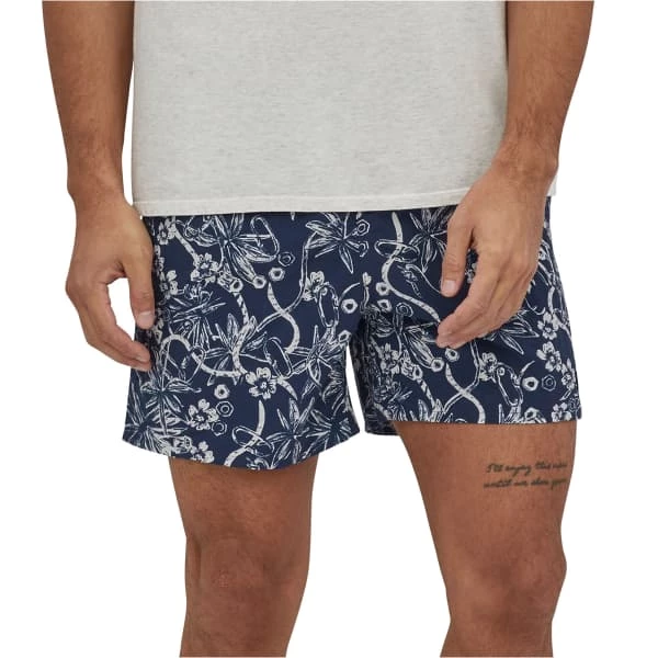 Boardshorts PATAGONIA M'S BAGGIES SHORTS 5 IN DIRT BAGS: STONE BLUE 22 Bleu / Blanc 4 Boardshorts PATAGONIA M'S BAGGIES SHORTS 5 IN DIRT BAGS: STONE BLUE 22 Bleu / Blanc – Image 2
