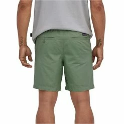 PATAGONIA M'S LW ALL-WEAR HEMP VOLLEY SHORTS SEDGE GREEN 22 Vert -Vêtements casual Homme Soldes Boutique 9 105844 57870 segn 03