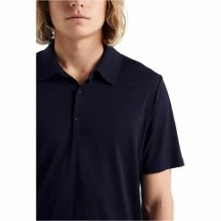 Polos ICEBREAKER M TECH LITE II SS POLO MIDNIGHT NAVY 22 Bleu -Vêtements casual Homme Soldes Boutique 9 106027 m tech lite ii ss polo midnight navy ib0a59lc401 04