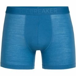 Sous Vêtements ICEBREAKER M ANATOMICA COOL-LITE BOXERS AZUL 22 Bleu