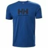 T-shirts HELLY HANSEN LOGO T-SHIRT DEEP FJORD 23 Bleu -Vêtements casual Homme Soldes Boutique 9 106058 logo t shirt deep fjord 33979 606 01
