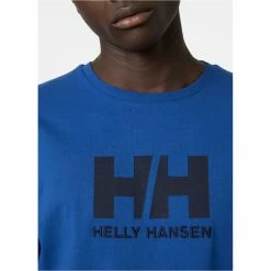 T-shirts HELLY HANSEN LOGO T-SHIRT DEEP FJORD 23 Bleu -Vêtements casual Homme Soldes Boutique 9 106058 logo t shirt deep fjord 33979 606 05