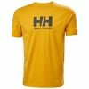 T-shirts HELLY HANSEN LOGO T-SHIRT CLOUDBERRY 23 Jaune -Vêtements casual Homme Soldes Boutique 9 106060 logo t shirt cloudberry 33979 328 01