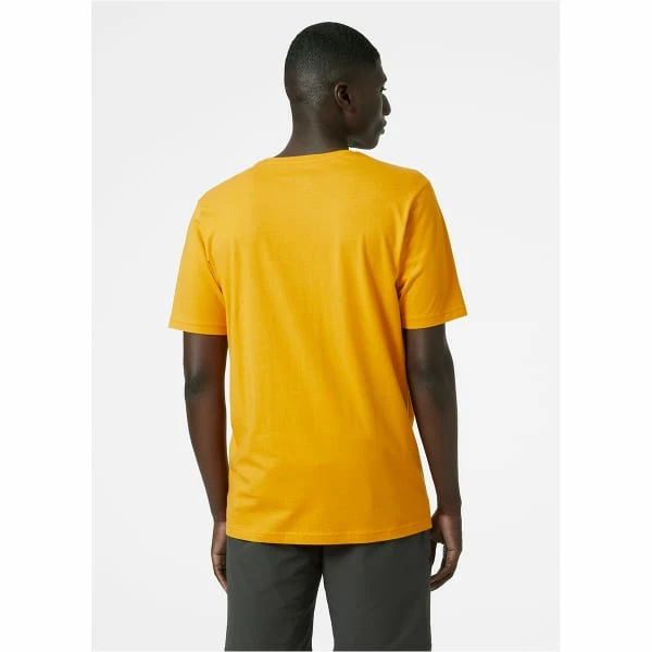 T-shirts HELLY HANSEN LOGO T-SHIRT CLOUDBERRY 23 Jaune 6 T-shirts HELLY HANSEN LOGO T-SHIRT CLOUDBERRY 23 Jaune – Image 4