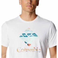 T-shirts COLUMBIA RAPID RIDGE GRAPHIC TEE M WHITE HYPER NA 22 Blanc -Vêtements casual Homme Soldes Boutique 9 106285 rapid ridge graphic tee m white hyper na 1888813106 04
