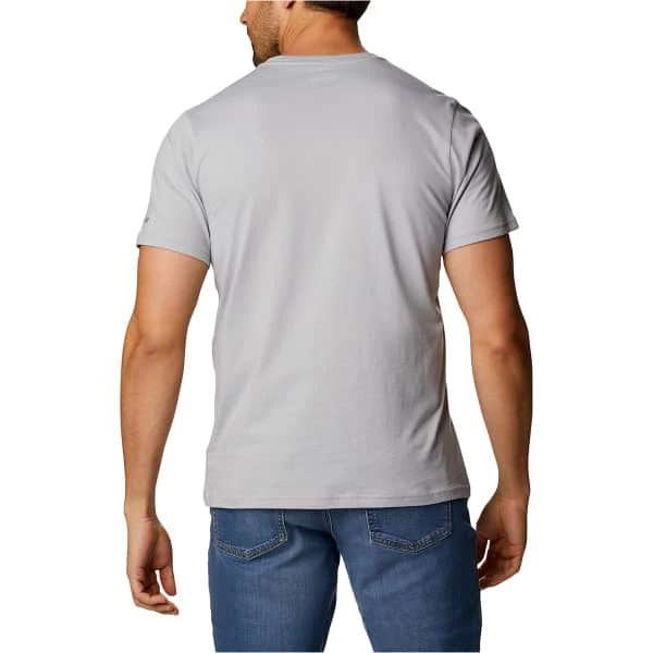 T-shirts COLUMBIA PATH LAK GRAPHIC TEE II M COLUMBIA GREY 22 Gris / Bleu / Vert 6 T-shirts COLUMBIA PATH LAK GRAPHIC TEE II M COLUMBIA GREY 22 Gris / Bleu / Vert – Image 4