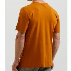 T-shirts E9 VAN SS LAND 22 Marron -Vêtements casual Homme Soldes Boutique 9 106402 van land s22 ute006 lan 04