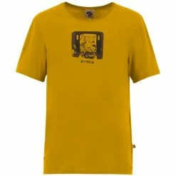 T-shirts E9 VAN SS GRAPE 22 Jaune