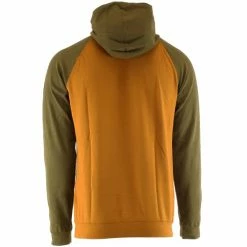Sweatshirts E9 SQU-DUB L/S HEAVY JERSEY LAND 22 Orange / Marron / Vert -Vêtements casual Homme Soldes Boutique 9 106414 squ dub l s heavy jersey land s22 ufl001 lan 02
