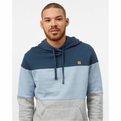 Sweatshirts TENTREE M TREEFLEECE BLOCKED REYNARD HOODIE MOONLIT OCEAN/BLUE FOG/HI RISE GREY HTHR 22 Gris / Bleu -Vêtements casual Homme Soldes Boutique 9 106698 treeflce blkd reynard hd moonlit ocean blue fog hi rise grey hthr tcm2787 2260 03