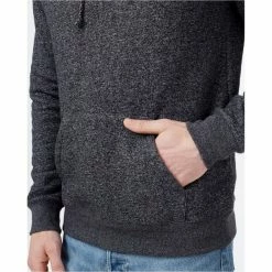 Sweatshirts TENTREE M OBERON HOODIE METEORITE BLACK MARLED 22 Gris -Vêtements casual Homme Soldes Boutique 9 106701 m oberon hoodie meteorite black marled tcm1472 0361 06