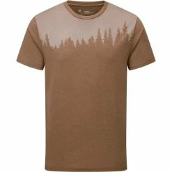 T-shirts TENTREE M JUNIPER SS TEE MUSHROOM HEATHER 22 Marron