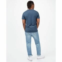T-shirts TENTREE M RETRO TENTREE T-SHIRT MOONLIT OCEAN HEATHER 22 Bleu -Vêtements casual Homme Soldes Boutique 9 106729 m no rain no trees t shirt moonlit ocean heather tcm4232 2167 03