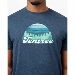 T-shirts TENTREE M RETRO TENTREE T-SHIRT MOONLIT OCEAN HEATHER 22 Bleu -Vêtements casual Homme Soldes Boutique 9 106729 m no rain no trees t shirt moonlit ocean heather tcm4232 2167 05
