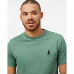 T-shirts TENTREE M GOLDEN SPRUCE T-SHIRT WAVELITE 22 Vert -Vêtements casual Homme Soldes Boutique 9 106731 m golden spruce t shirt wavelite tcm4190 2254 04