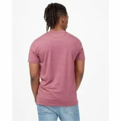 T-shirts TENTREE M WOODGRAIN TEN T-SHIRT CRUSHED BERRY HEATHER 22 Violet -Vêtements casual Homme Soldes Boutique 9 106734 m woodgrain ten t shirt crushed berry heather tcm3403 2191 05