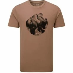 T-shirts TENTREE NO TRACE T-SHIRT MUSHROOM 22 Marron