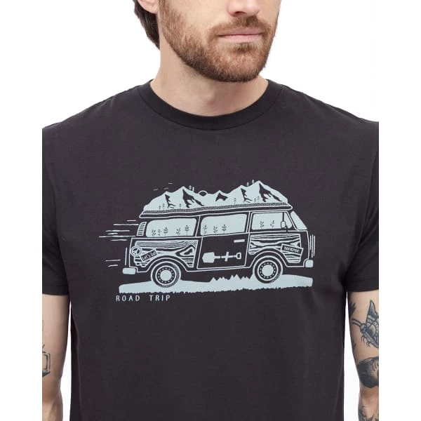 T-shirts TENTREE M ROAD TRIP T-SHIRT METEORITE BLACK 22 Noir 6 T-shirts TENTREE M ROAD TRIP T-SHIRT METEORITE BLACK 22 Noir – Image 4