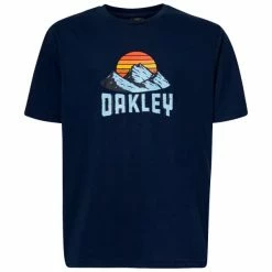 T-shirts OAKLEY MATTERHORN TEE FATHOM 22 Bleu