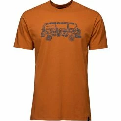 T-shirts BLACK DIAMOND M VANTASTIC TEE DESERT CLAY 22 Marron