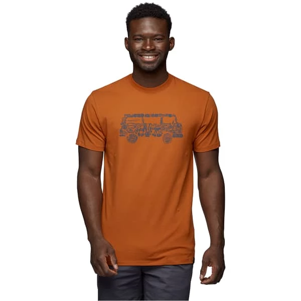 T-shirts BLACK DIAMOND M VANTASTIC TEE DESERT CLAY 22 Marron 4 T-shirts BLACK DIAMOND M VANTASTIC TEE DESERT CLAY 22 Marron – Image 2