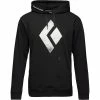 Sweatshirts BLACK DIAMOND M CHALKED UP HOODY BLACK 22 Noir / Blanc