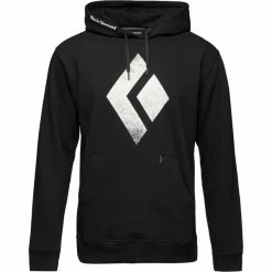 Sweatshirts BLACK DIAMOND M CHALKED UP HOODY BLACK 22 Noir / Blanc