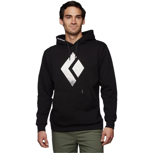 Sweatshirts BLACK DIAMOND M CHALKED UP HOODY BLACK 22 Noir / Blanc 4 Sweatshirts BLACK DIAMOND M CHALKED UP HOODY BLACK 22 Noir / Blanc – Image 2