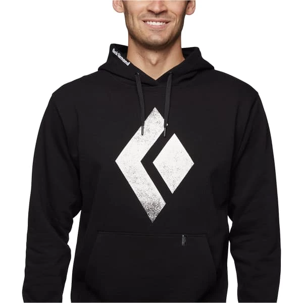 Sweatshirts BLACK DIAMOND M CHALKED UP HOODY BLACK 22 Noir / Blanc 6 Sweatshirts BLACK DIAMOND M CHALKED UP HOODY BLACK 22 Noir / Blanc – Image 4