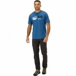 T-shirts RAB STANCE VINTAGE TEE DENIM 22 Bleu / Noir -Vêtements casual Homme Soldes Boutique 9 107397 stance vintage tee denim qcb 13 den qcb 13 den 04