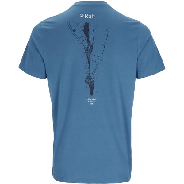 T-shirts RAB STANCE JAMMIN TEE DENIM 22 Bleu 4 T-shirts RAB STANCE JAMMIN TEE DENIM 22 Bleu – Image 2