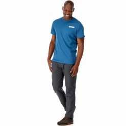 T-shirts RAB STANCE JAMMIN TEE DENIM 22 Bleu 11 T-shirts RAB STANCE JAMMIN TEE DENIM 22 Bleu -Vêtements casual Homme Soldes Boutique 9 107402 stance jammin tee denim qcb 69 den 05