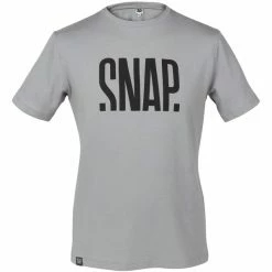 T-shirts SNAP M TECHNICAL MERINO T-SHIRT SS COLD GREY 22 Gris