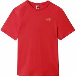 T-shirts THE NORTH FACE M S/S NORTH FACE TEE HORIZON RED 22 Rouge