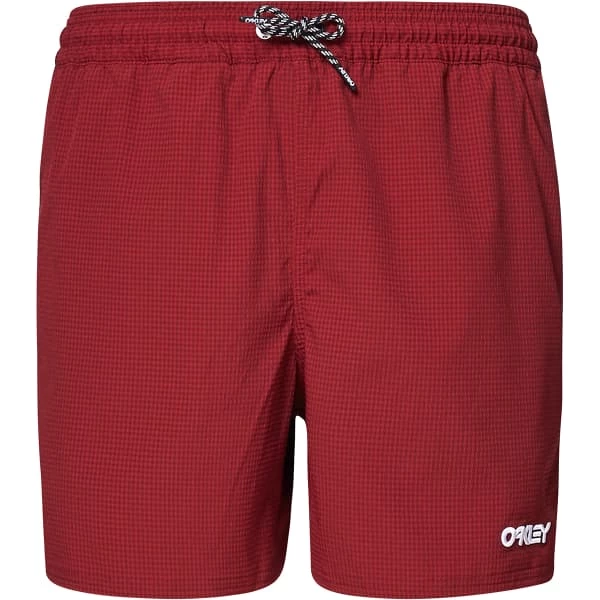 Boardshorts OAKLEY SEERSUCKER 16" BEACH SHORT IRON RED 22 Rouge 3 Boardshorts OAKLEY SEERSUCKER 16" BEACH SHORT IRON RED 22 Rouge