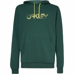 Sweatshirts OAKLEY THE POST PO HOODIE HUNTER GREEN 22 Vert / Jaune