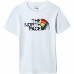 T-shirts THE NORTH FACE M SS PRIDE TEE TNF WHITE 22 Blanc / Multicolore