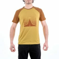 T-shirts NOGRAD ROAD TO ZION - SAND / BRONZE 22 Jaune / Marron