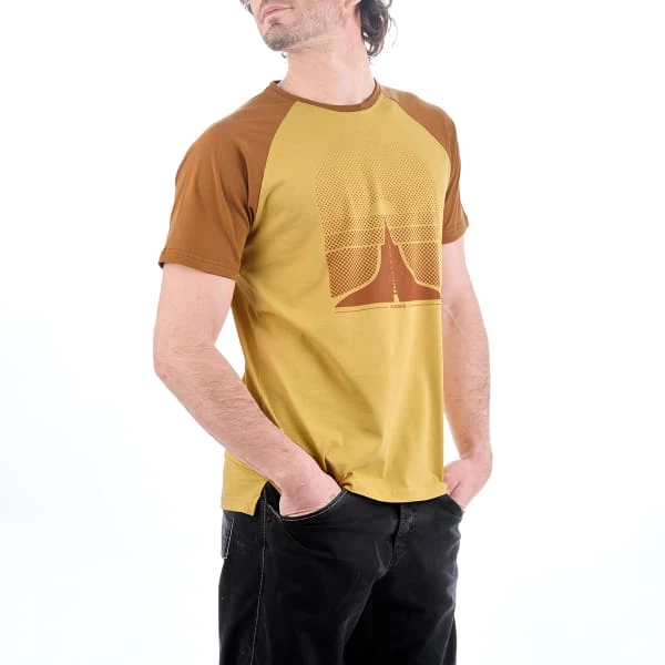 T-shirts NOGRAD ROAD TO ZION - SAND / BRONZE 22 Jaune / Marron 4 T-shirts NOGRAD ROAD TO ZION - SAND / BRONZE 22 Jaune / Marron – Image 2