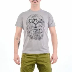 T-shirts NOGRAD SPITTER - LIGHT GREY 22 Gris / Noir