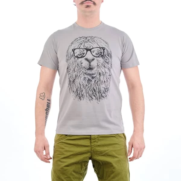 T-shirts NOGRAD SPITTER - LIGHT GREY 22 Gris / Noir 3 T-shirts NOGRAD SPITTER - LIGHT GREY 22 Gris / Noir