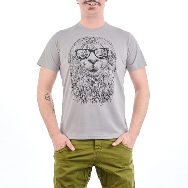 T-shirts NOGRAD SPITTER - LIGHT GREY 22 Gris / Noir 4 T-shirts NOGRAD SPITTER - LIGHT GREY 22 Gris / Noir – Image 2