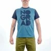 T-shirts NOGRAD TEAM NOGRAD - BLUE / DARK BLUE 22 Bleu -Vêtements casual Homme Soldes Boutique 9 108537 team blue dark blue ngd 088 bdb 01