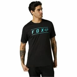 T-shirts FOX PINNACLE SS TECH TEE BLACK 22 Noir