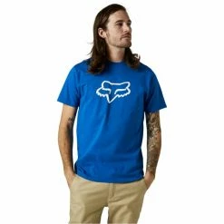 T-shirts FOX LEGACY FOX HEAD SS TEE ROYAL BLUE 23 Bleu