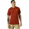 T-shirts FOX CALIBRATED SS TECH TEE RED CLAY 22 Rouge -Vêtements casual Homme Soldes Boutique 9 108830 calibrated ss tech tee red clay 29063 348 01