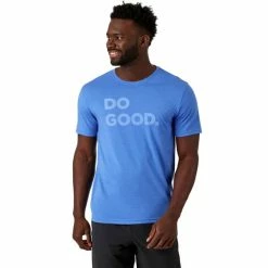 T-shirts COTOPAXI M DO GOOD T-SHIRT AZUL 22 Bleu
