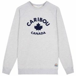 Sweatshirts FRENCH DISORDER CLYDE CARIBOU HEATHER GREY 23 Gris